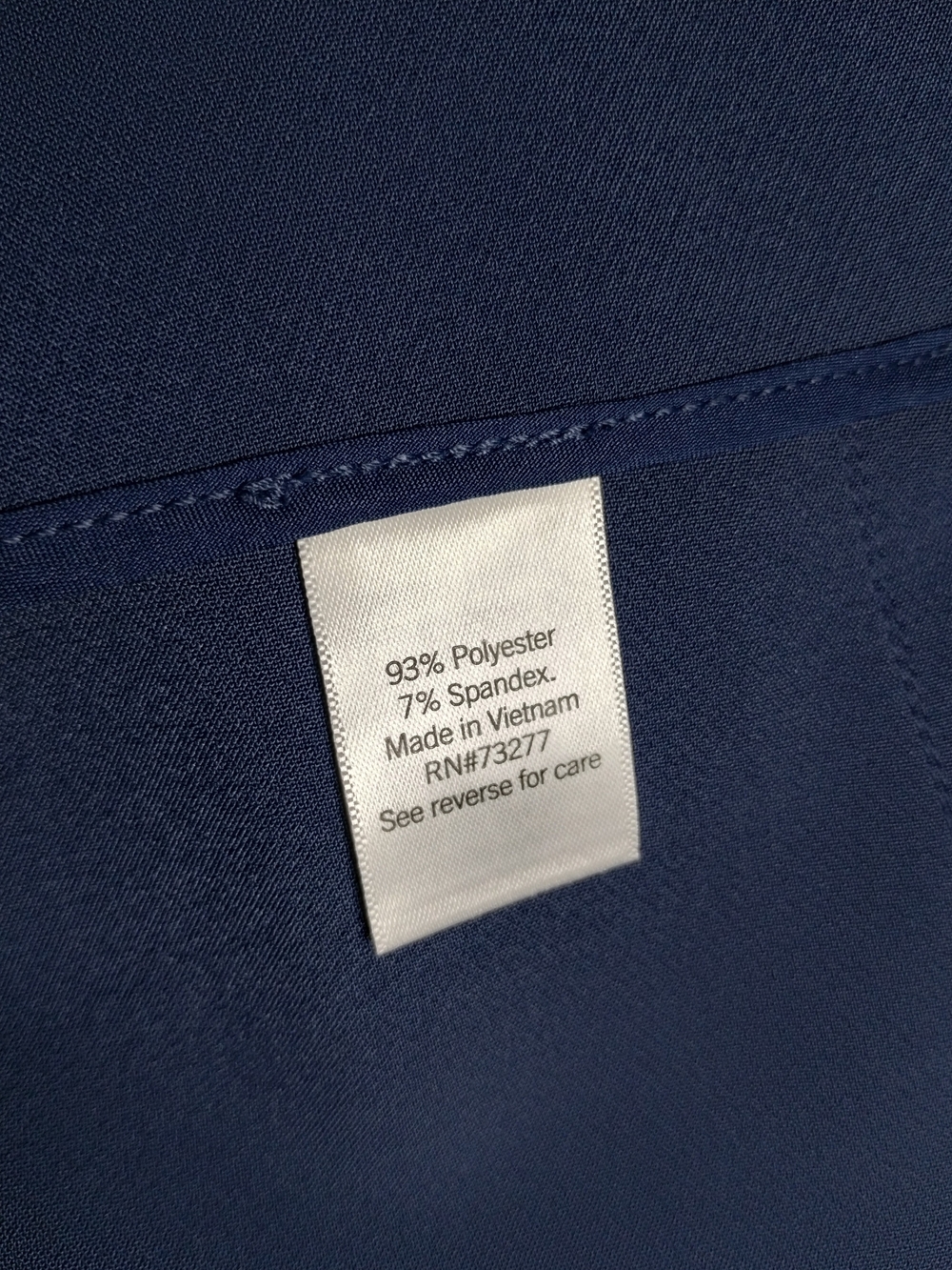 Nine West Navy Wide-Leg Dress Pants - Picture 11 of 11